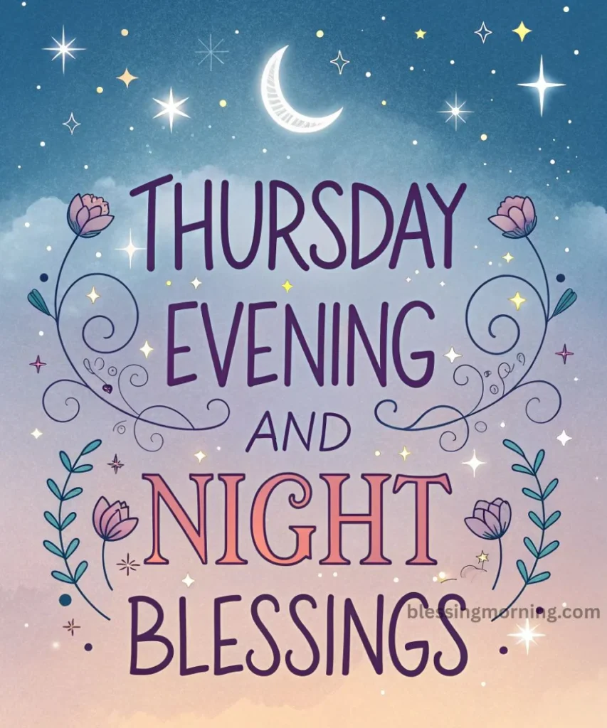 thursday-evening-and-night-blessings